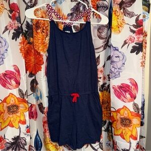 Oshkosh B’gosh Girls Navy Sleeveless Romper